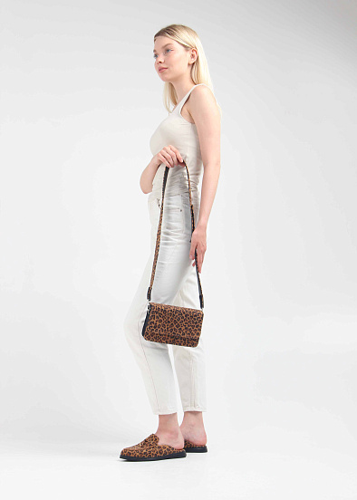 картинка Мюли ED'ART 1070.2614'bl. коричневый леопард от интернет магазина