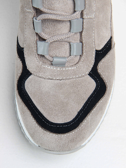 картинка Кроссовки ED'ART 150.mask`gr. каменный замша от интернет магазина