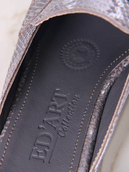 картинка Мюли ED'ART 1070.2614'be.  мамба мутон+коричневый от интернет магазина