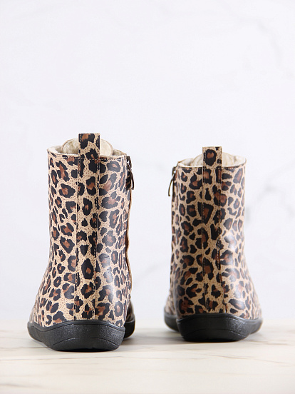 картинка Босоногие ботинки  ED'ART 351.NATA'bl.Бежевый леопард от интернет магазина