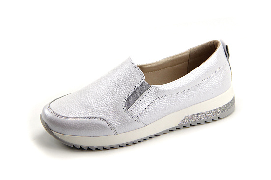 картинка Слипоны ED'ART 152.omega2'silver.white.maxflot от интернет магазина