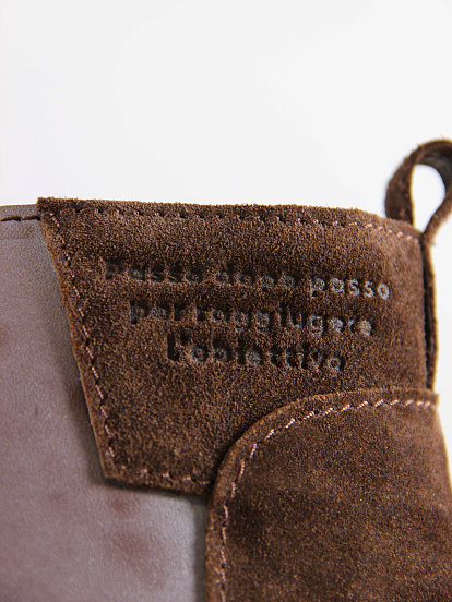 картинка Ботинки ED'ART 305.Ната'bl. Вакса коричневая+корич замша от интернет магазина