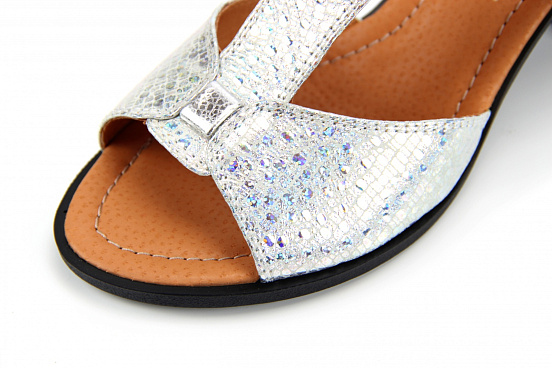 картинка Босоножки ED'ART 6001.624'bl.silver-eng от интернет магазина