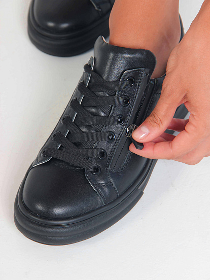 картинка Кеды ED'ART 166.Lusi22'bl. Черный от интернет магазина