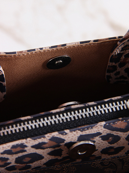 картинка Сумка  ED'ART s08.бежевый леопард от интернет магазина