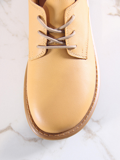 картинка Туфли ED'ART 181.ОКСЕ'br. Лион тыква+коричневый от интернет магазина