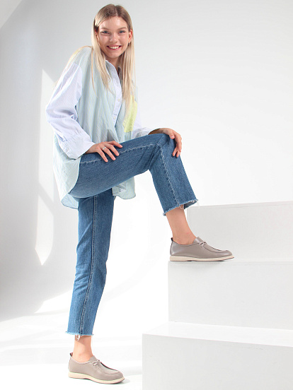 картинка Мокасины ED'ART 191.1607'be. Латте от интернет магазина