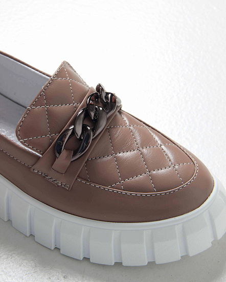 картинка Лоферы туфли ED'ART 145.91505'w.Сocoa от интернет магазина