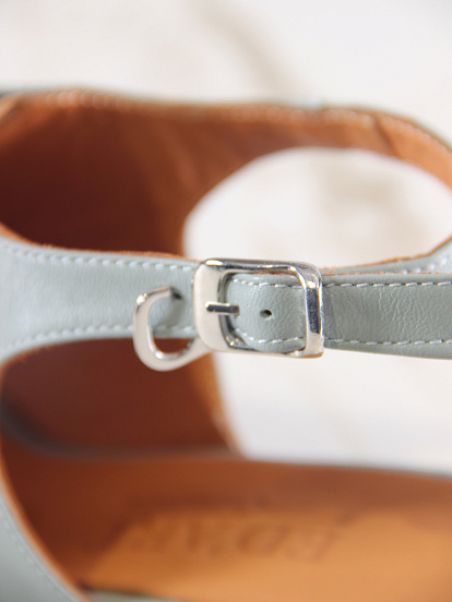 картинка Босоножки ED'ART 4013.23663'bе. Авокадо лион+коричневый от интернет магазина