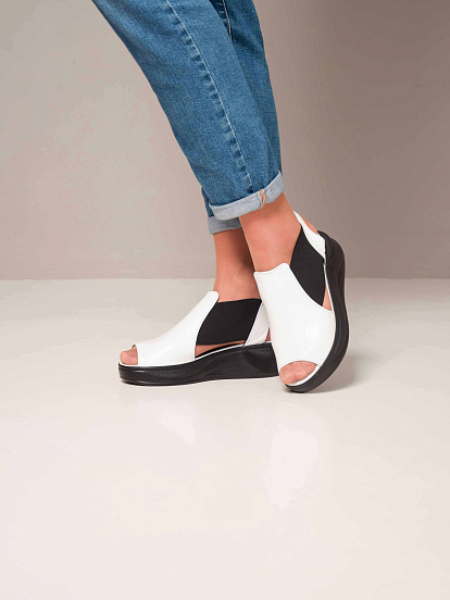 картинка Босоножки ED'ART 3024.9132'bl. Белый от интернет магазина