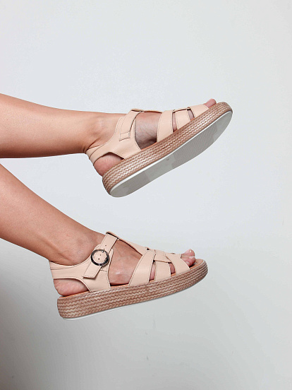 картинка Босоножки ED'ART 2028.2530'be. Бежевый от интернет магазина