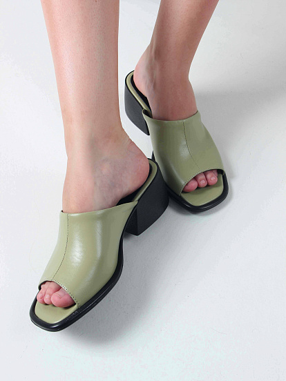 картинка Босоножки ED'ART 4012.23663'bl. Авокадо от интернет магазина