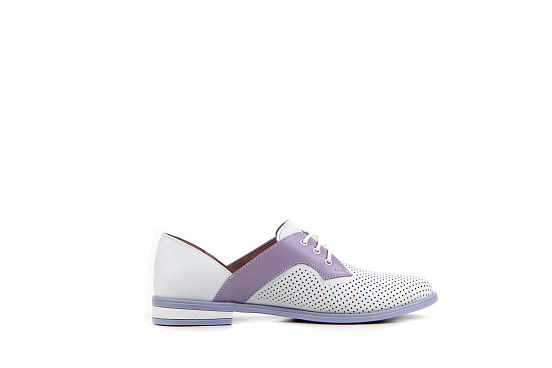 картинка Туфли ED'ART 114.p.madonna'l.white-lilac от интернет магазина