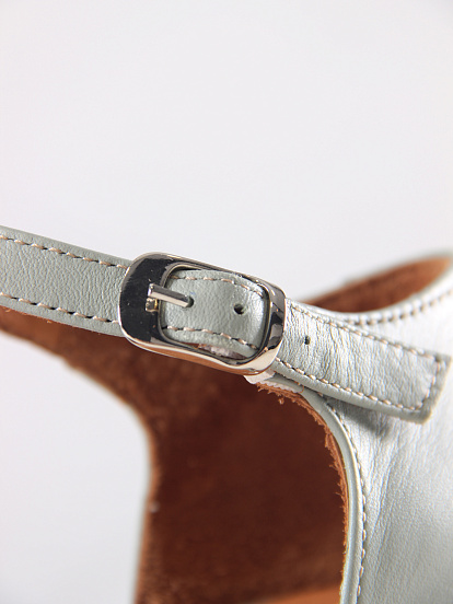 картинка Босоножки ED'ART 5033.23663'bе. Авокадо лион+коричневый от интернет магазина