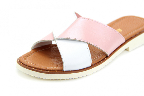 картинка Босоножки ED'ART 1010.110'w.pink-white от интернет магазина