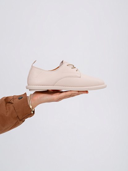 картинка Туфли ED'ART 181.ОКСЕ'be.Бежевый стар пудра от интернет магазина