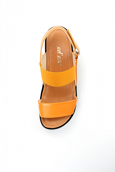 картинка Босоножки ED'ART 2021.228'bl.yel от интернет магазина