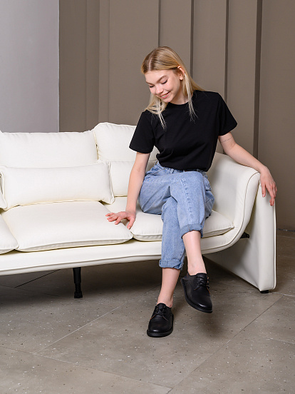 картинка Туфли ED'ART 181.ОКСЕ'bl. Черный от интернет магазина