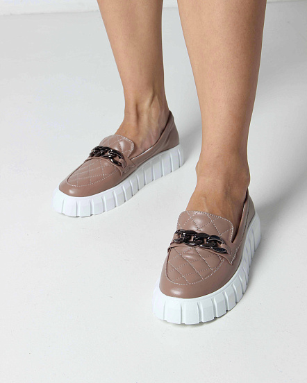 картинка Лоферы туфли ED'ART 145.91505'w.Сocoa от интернет магазина