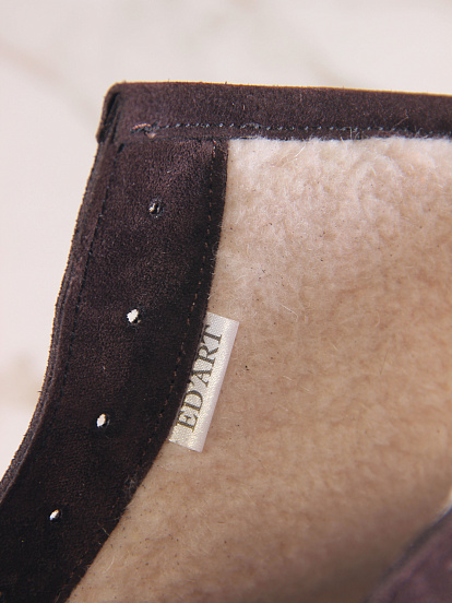 картинка Ботинки ED'ART 319.22511'br. Коричневый замша от интернет магазина