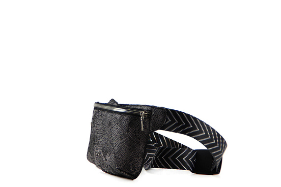 картинка Сумка-бананка ED`ART b01.black mamba от интернет магазина