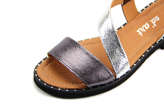 картинка Босоножки ED'ART 1050.110'bl.silver-nikek от интернет магазина