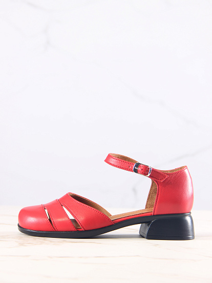 картинка Босоножки ED'ART 3032.25294'bl. Красный от интернет магазина