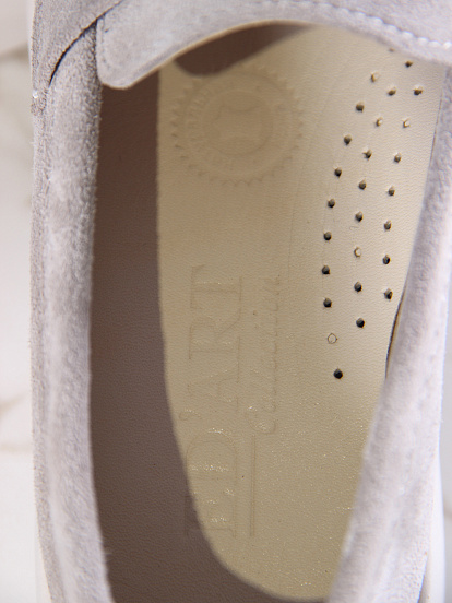 картинка Лоферы туфли ED'ART 176.1593'be. Каменный замша от интернет магазина