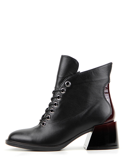 картинка Ботильоны ED'ART 533.Janet'br. черный бордо  R от интернет магазина