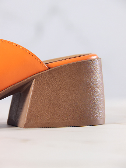 картинка Сабо ED'ART 5132.23663'br. оранжевый+коричневый от интернет магазина