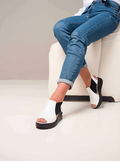 картинка Босоножки ED'ART 3024.9132'bl. Белый от интернет магазина