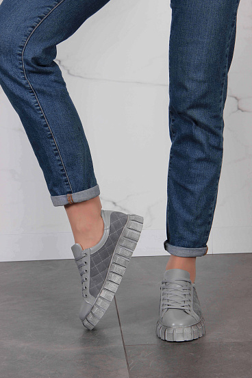 картинка Кеды ED'ART 146.91505'gr.Серый от интернет магазина