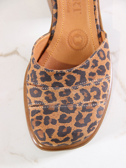 картинка Босоножки ED'ART 5032.23663'be.Коричневый леопард от интернет магазина