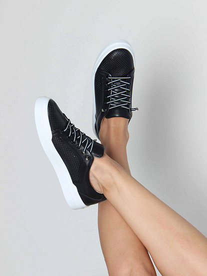 картинка Кеды ED'ART 158.p.paloma'w. Черный от интернет магазина