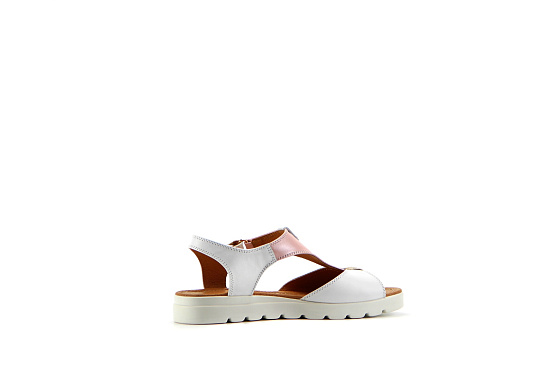 картинка Босоножки ED'ART 2001.115'w.white-pink от интернет магазина