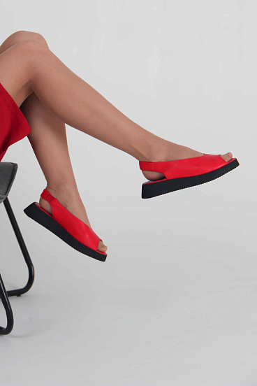 картинка Босоножки ED'ART 1019.Flex'bl. red от интернет магазина