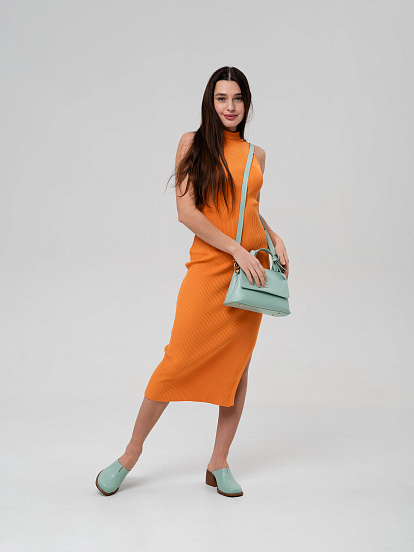 картинка Сабо ED'ART 5132.23663'br. мята+коричневый от интернет магазина