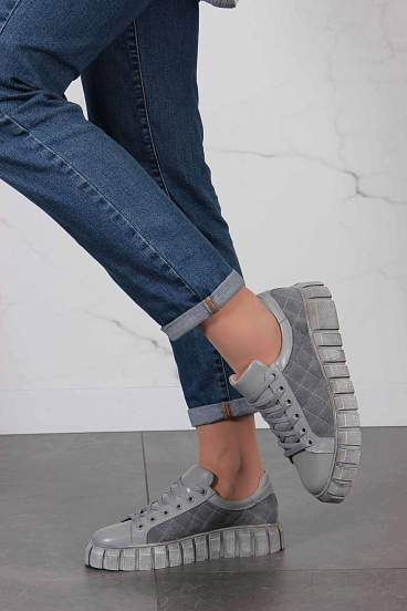 картинка Кеды ED'ART 146.91505'gr.Серый от интернет магазина