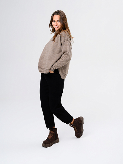 картинка Ботинки ED'ART 319.22511'br. Коричневый замша от интернет магазина