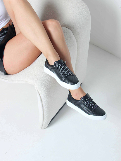 картинка Кеды ED'ART 158.p.paloma'w. Черный от интернет магазина