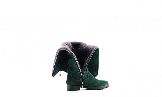 картинка Сапоги ED'ART 927.regina.green.w от интернет магазина