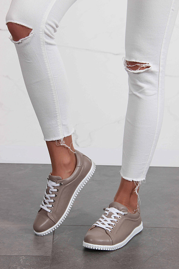 картинка Кеды ED'ART 157.8000'w. Латте от интернет магазина