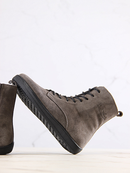 картинка Босоногие ботинки  ED'ART 351.NATA'bl.Серый замок замша от интернет магазина