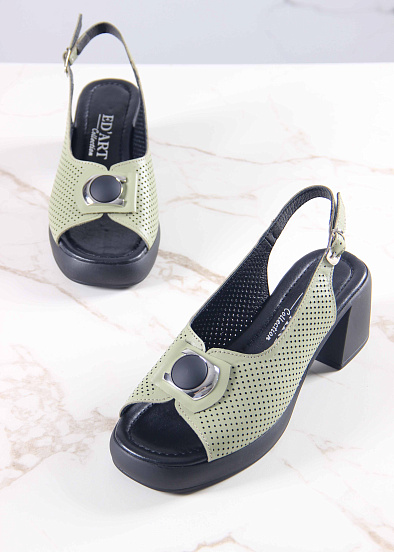 картинка Сабо ED'ART 5030.Р.24191'bl. авокадо от интернет магазина