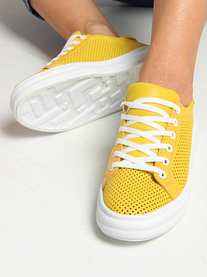 картинка Кеды ED'ART 127.Lusi22'w. Желтый от интернет магазина