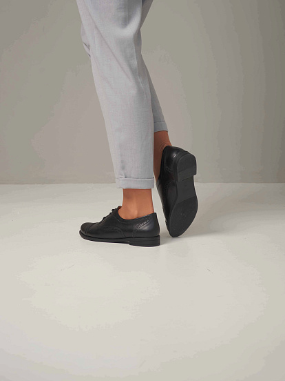 картинка Туфли полуботинки ED'ART 111.madonna'bl. Черный от интернет магазина