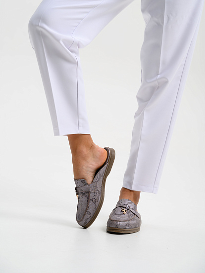 картинка Мюли ED'ART 1070.2614'be.  мамба мутон+коричневый от интернет магазина