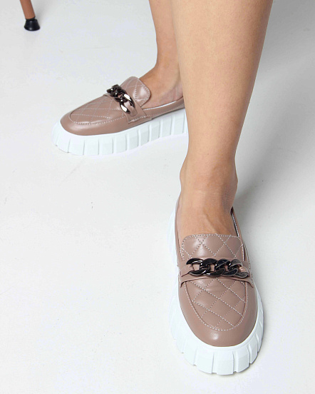 картинка Лоферы туфли ED'ART 145.91505'w.Сocoa от интернет магазина