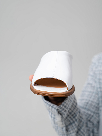 картинка Босоножки ED'ART 4012.23663'br. Белый+коричневый от интернет магазина