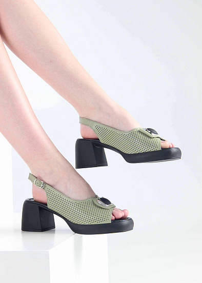 картинка Сабо ED'ART 5030.Р.24191'bl. авокадо от интернет магазина